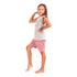 Girls summer pajama set Hedgehog t-shirt + Cashmere shorts